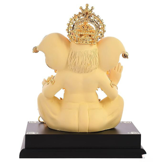 Craftemporio Gold Plated Lord Ganpati/Ganesha Idol