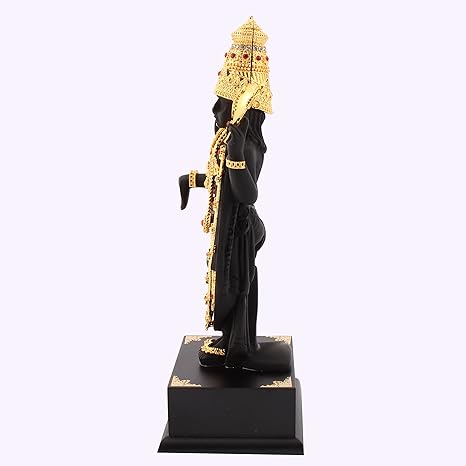 Craftemporio Gold Plated Lord Tirupati Bajali Venkateshwar Idol Statue