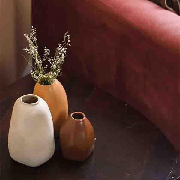 Brown Family Vase - Set Of Three