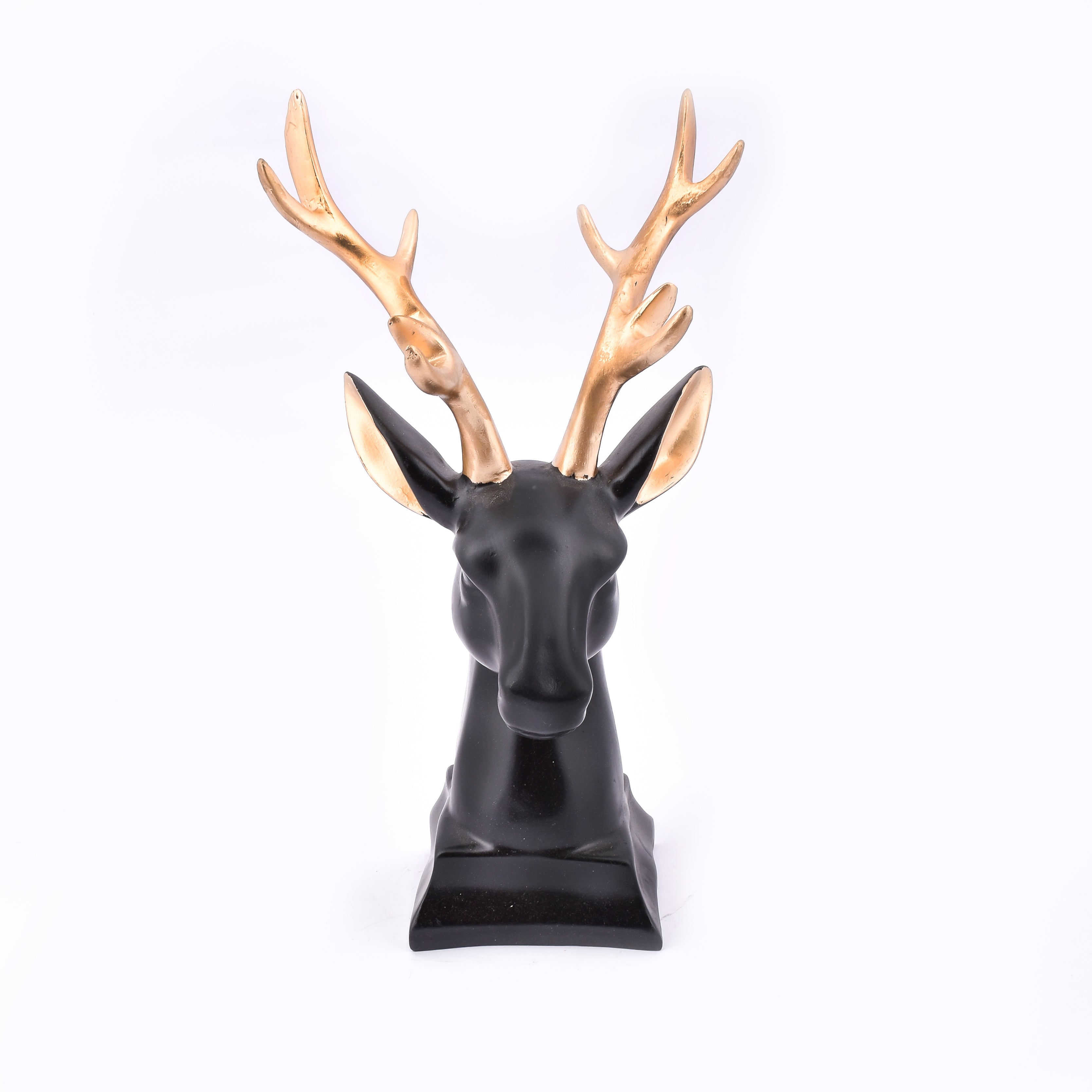 Deer Head Statue On Base