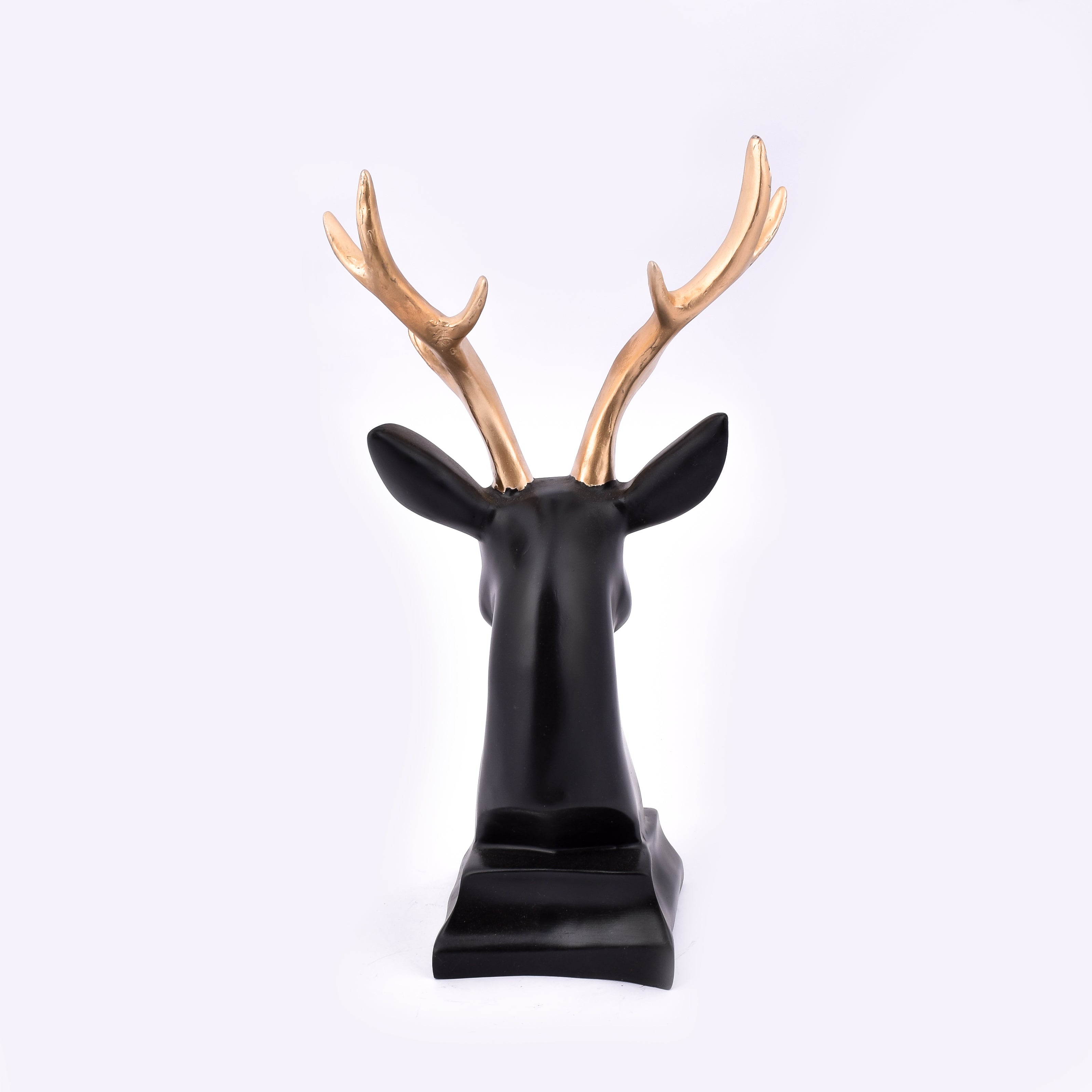 Deer Head Statue On Base