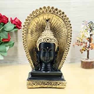 Golden Black Samadhi Buddha