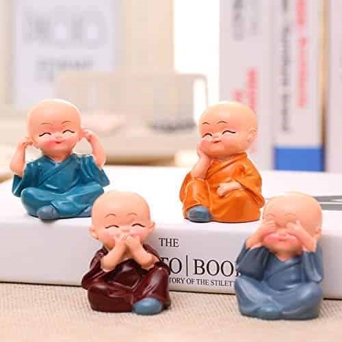 Baby Monk Buddha – Set of 4
