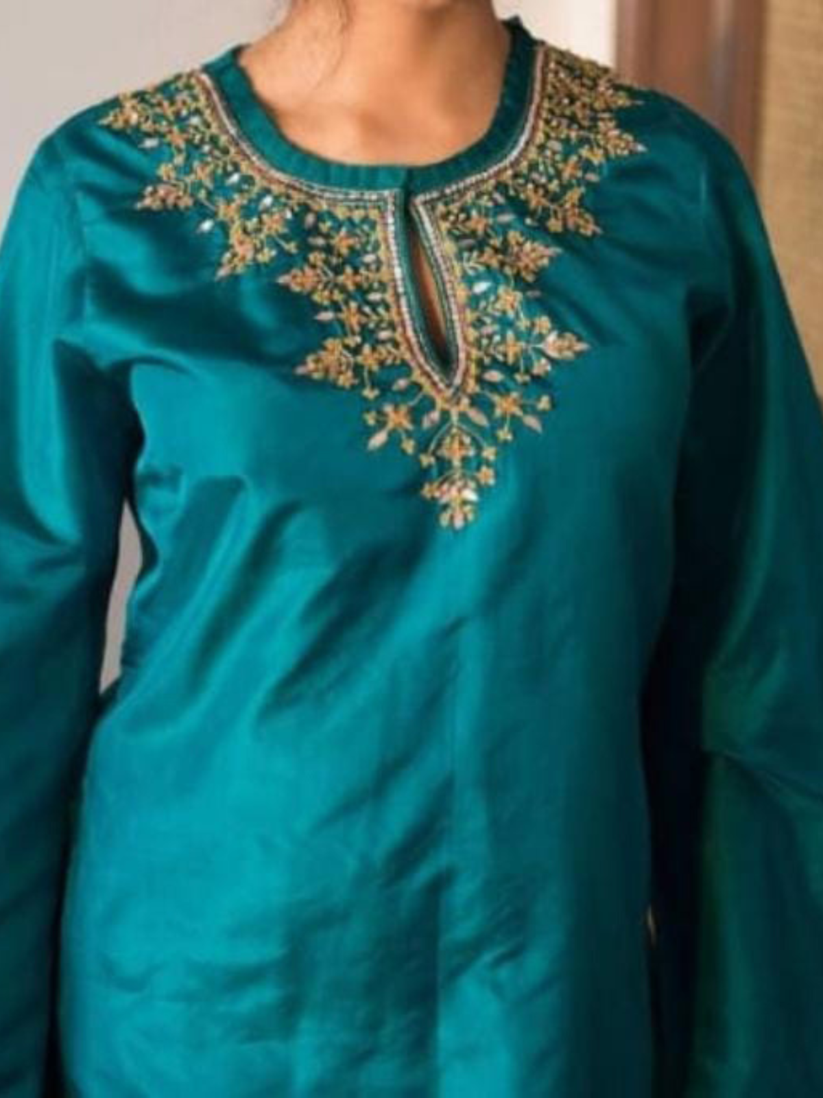 Banarasi Cotton Silk Festive Outfit
